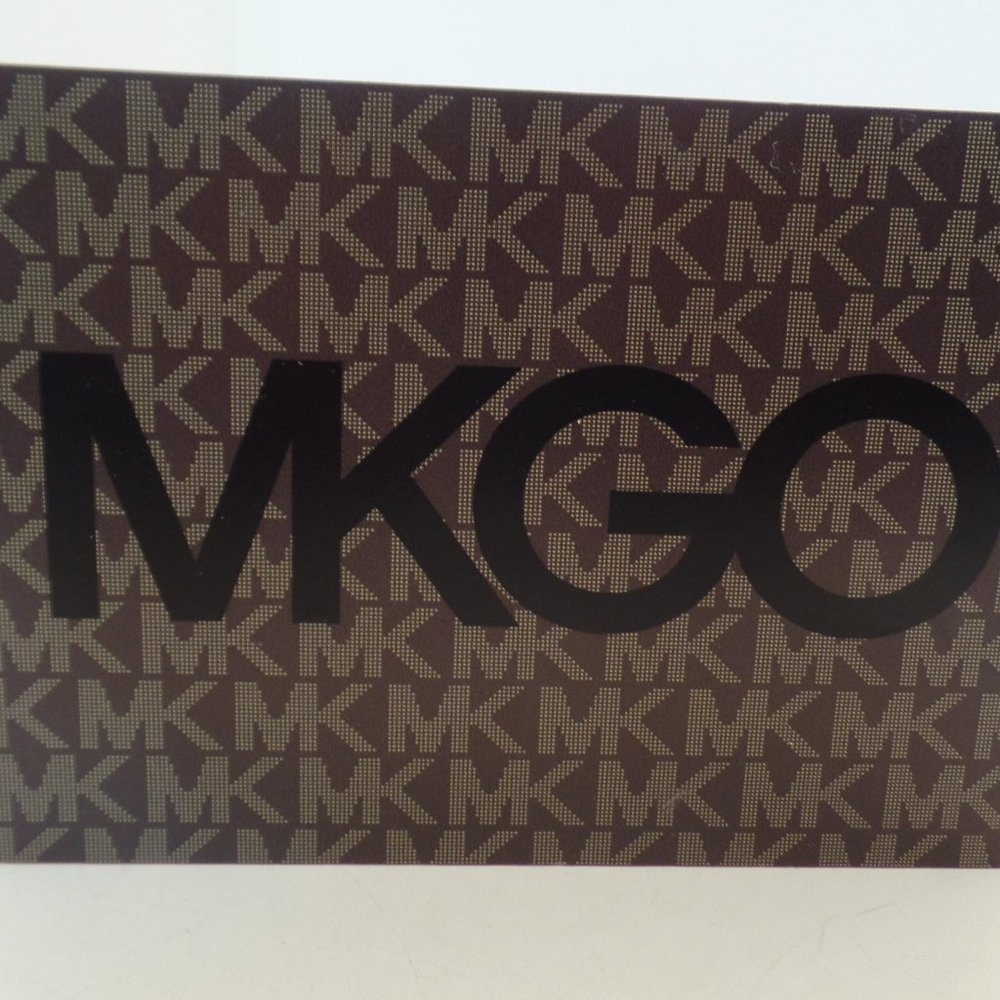 Michael Kors Wood Decorative Display Box or Hang Picture 7" L X 5" T X 1.5" W